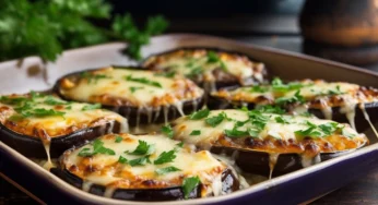 Delícia Suprema de Berinjela ao Forno com Queijo: Um Prato Que Conquista Corações e Paladares!