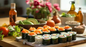 Descubra o Mestre Sushizeiro em Você: Uma Receita de Sushi Caseiro e 3 Passos para Surpreender e Deliciar.